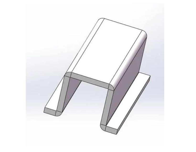 石渠U型槽折弯件